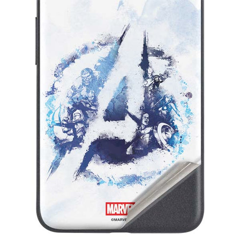 Marvel Avengers Blue Logo Google Pixel 4a 5G Skin